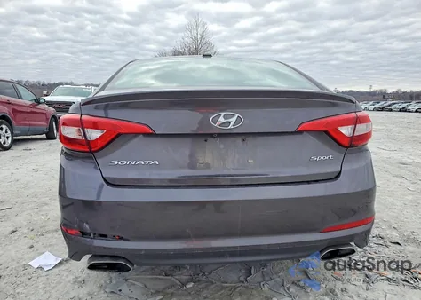 2016 Hyundai Sonata Sport z USA, uszkodzony, nr VIN 5NPE34AF0GH433693